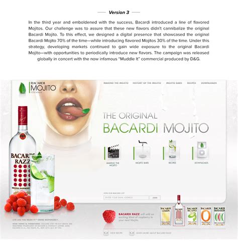 Bacardi Mojito on Behance