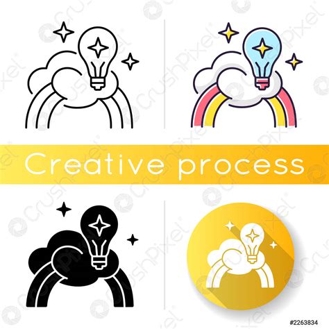 Inspiration icon - stock vector 2263834 | Crushpixel