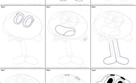 How To Draw Darwin Watterson From The Amazing World Of Gumball ...