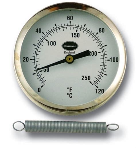 Dial thermometers - clip on pipe thermometer | Brannan