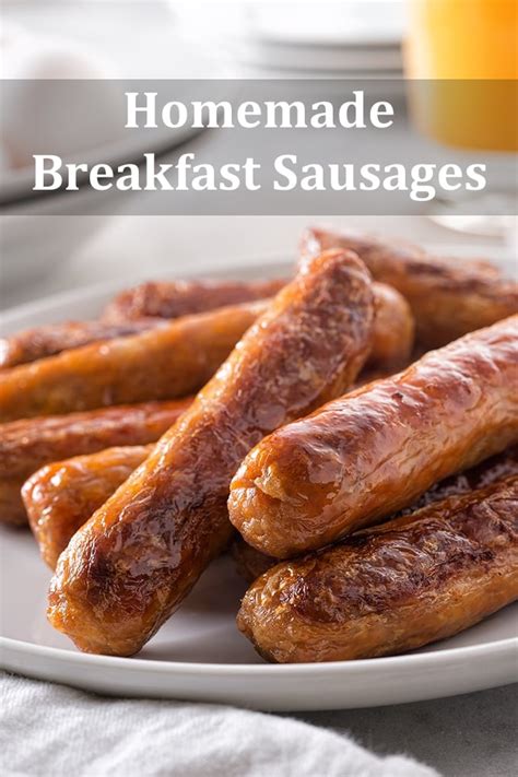 Homemade Breakfast Sausages - Easy and Delicious! - TheCookful