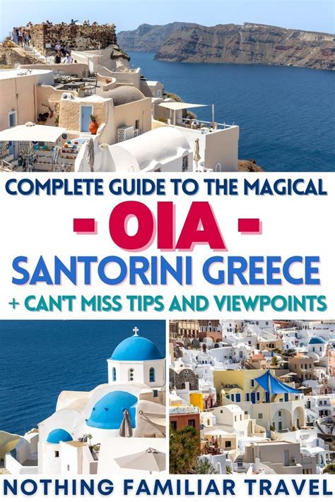 How to Visit Oia Santorini: Best Hotels + Sunset and Castle Tips in 2023 | Oia santorini, Oia ...