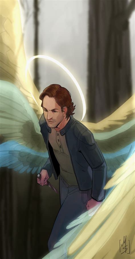 Gabriel and Destiel Fan Art