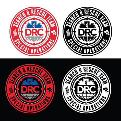 Serious, Professional, Search And Rescue Logo Design for DRC Medical Rescue Team by sherman ...