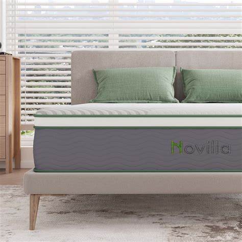 Novilla 12'' Hybrid Mattresses Gel Memory Foam, Queen Size Mattress - Walmart.com