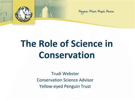 (PDF) The Role of Science in Conservation