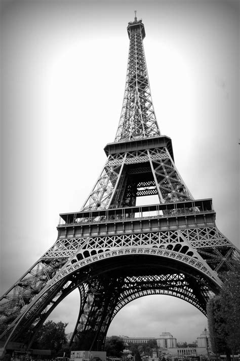 Free Images : black and white, eiffel tower, paris, france, landmark, tour eiffel, symmetry ...