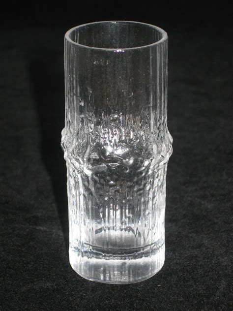 Iittala Finland Niva Cordial Shot Glass Tapio Wirkkala