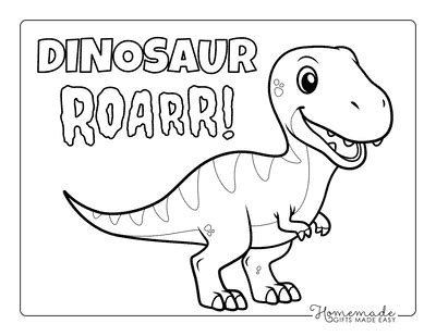 Best Dinosaur Coloring Pages for Kids & Adults