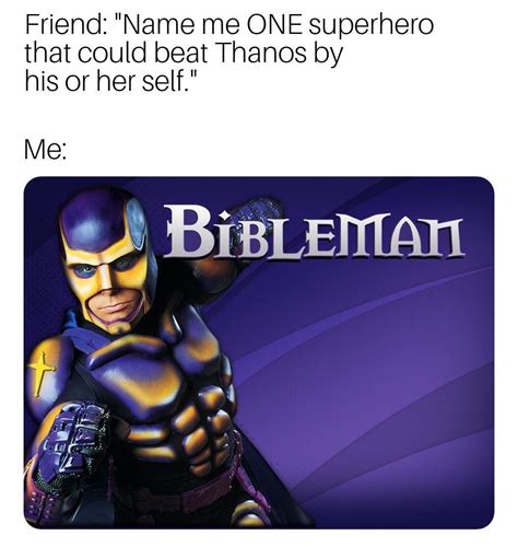 Bibleman : r/dankchristianmemes