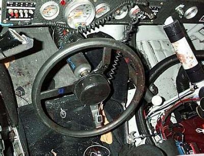 Inside The Car of Dale Earnhardt After Crash