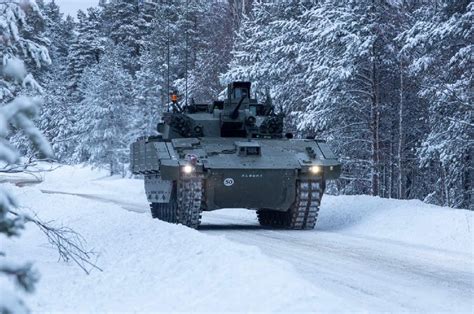 British Army's Ajax vehicle passes extreme cold tests in Sweden