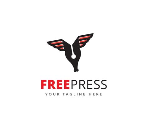 Free Press Logo Template #69028 - TemplateMonster