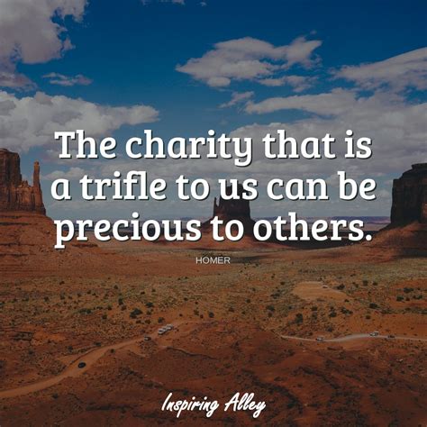 Homer Quote | The charity that - Inspiring Alley