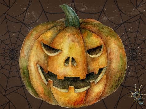 Evil Jack-o-lantern Free Stock Photo - Public Domain Pictures