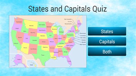 Us Capitals Map Quiz Printable New Northeast Region M - vrogue.co