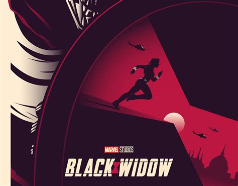 Marvel BLACK WIDOW Poster Art | Behance