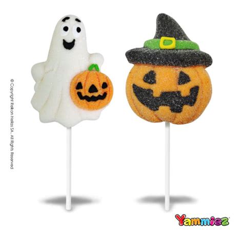 Halloween Marshmallow Lollipop 45g - Χονδρική - Relkon