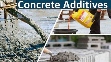 Most Common Types of Additives for Concrete