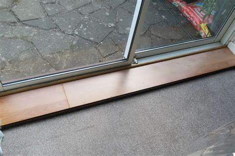 French door threshold | DIYnot Forums