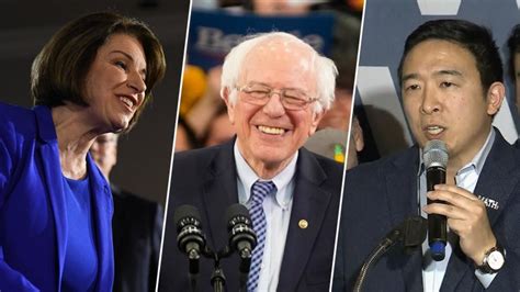 Watch 2020 Democratic candidates react to New Hampshire primary results