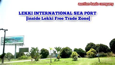 For Sale: 9.458 Hectares Or 142 Plots At The Lekki Free Trade Zone Area With Governors Consent ...