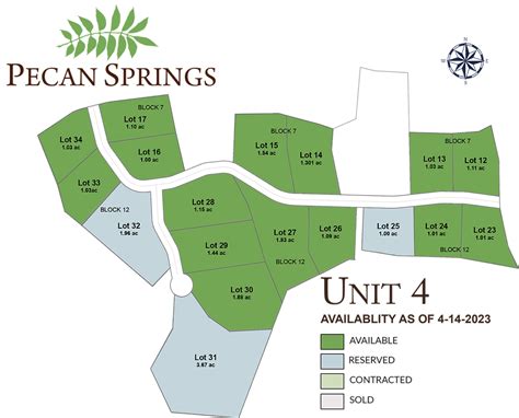 available homesites | Pecan Springs community