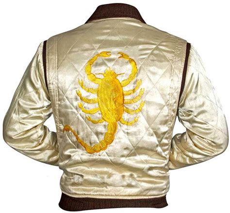 Scorpion Jacket Movie Driver Ryan Gosling Adult Satin Coat Cosplay Costume | ubicaciondepersonas ...