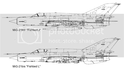 MiG-21 MF vs Bis nose lengths : visible ? - Jet Modeling - ARC Discussion Forums