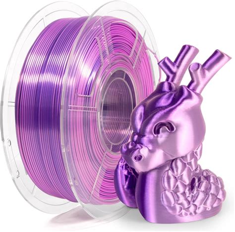 Amazon.com: 3D Printer Filament, PLA Filament 1.75mm Dual Color ...