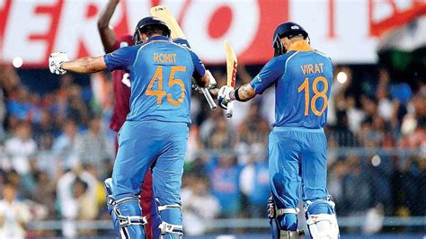 India vs West Indies: Virat Kohli, Rohit Sharma partnership on verge of ...