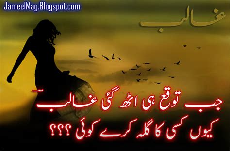 Jab Tawaqo Hi Uth Gae Ghalib جب توقع ہی اٹھ گئی غالبؔ - JameelMag | Jameel Ur Rehman