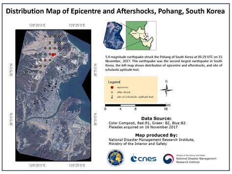 Earthquake in South Korea - Activations - International Disasters Charter