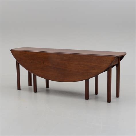 Mid century drop-leaf dining table by Nordiska Kompaniet, Sweden | #84939