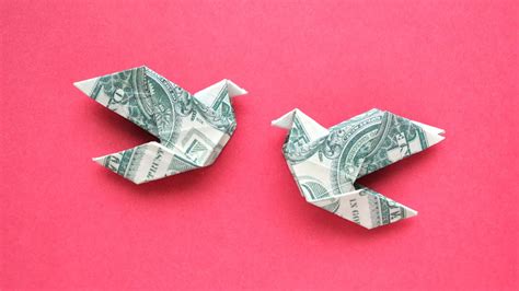 Nice MONEY PIGEON | Easy Dollar Origami Bird | Tutorial DIY by NProkuda - YouTube