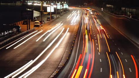 Night Traffic Time Lapse - Stock Video | Motion Array