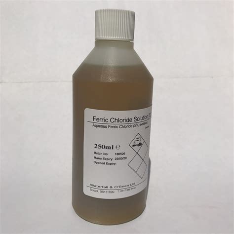 Ferric Chloride Solution (82) – EtchantsUK