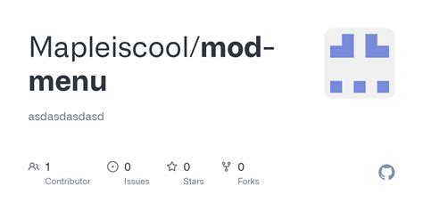 GitHub - Mapleiscool/mod-menu: asdasdasdasd