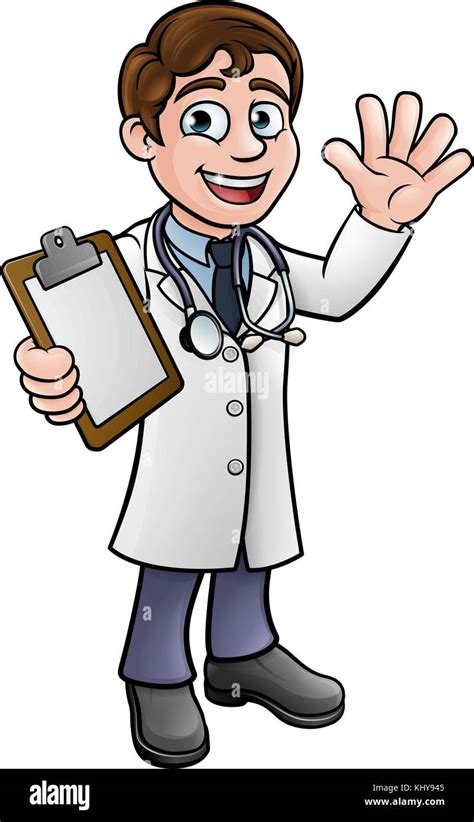 Doctor clip art hi-res stock photography and images - Alamy