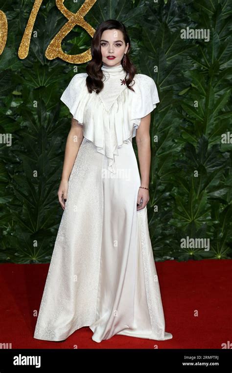 Jenna Coleman attends the Fashion Awards at the Royal Albert Hall in London Stock Photo - Alamy