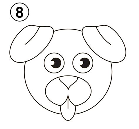 How To Draw A Dog Step By Step Easy For Kids