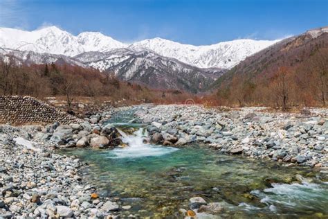 Snowy Mountains in Nagano Japan Stock Photo - Image of clean, japanese ...