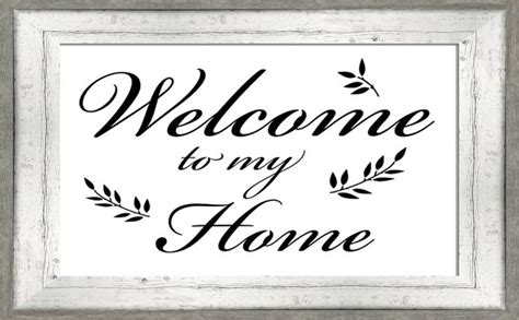 Welcome to My Home - Etsy