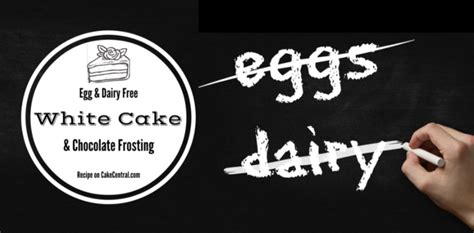 Milk-free, Egg-free Cake & Frosting - CakeCentral.com