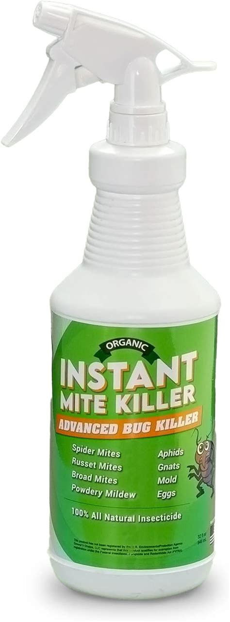 Buy Instant Mite Killer - Destroy Spider Mites, Broad Mites, Powdery Mildew, and More, 32 Ounce ...