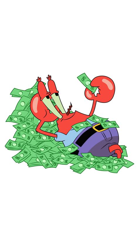 Spongebob Squarepants Mr Krabs With Money Free Transp - vrogue.co