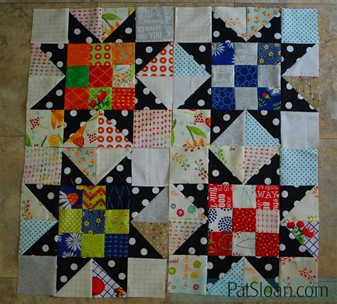 Pat Sloan: Quilt Show Scrap Happy Little Wishes Free Pattern! - Pat Sloan's Blog