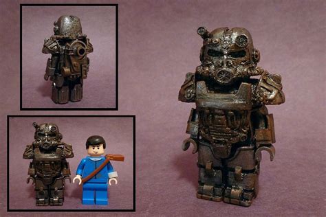 Custom Lego Fallout 4: T-60 Power Armor | Custom lego, Power armor, Fallout power armor