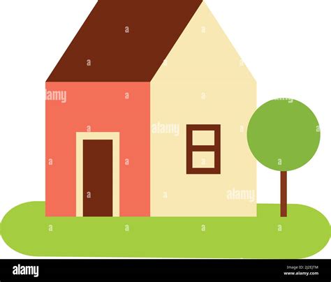 Colorful old city house in european style Stock Vector Image & Art - Alamy