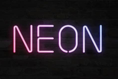 10+ Beautiful Neon Sign Fonts and Effects — Medialoot